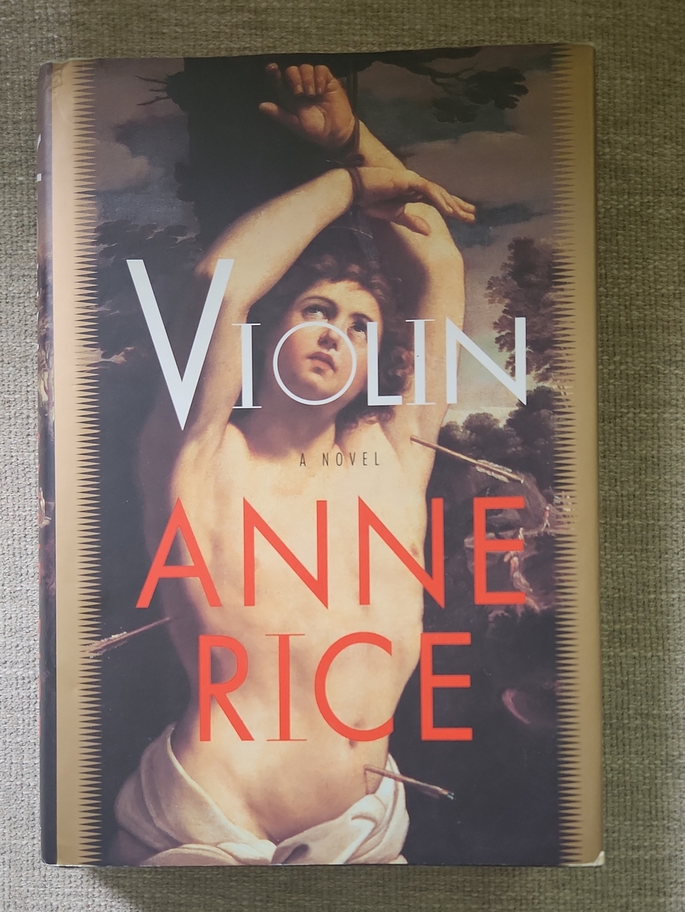 Violin By Anne Rice 1st Trade Edition